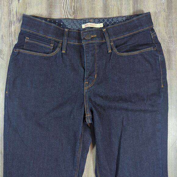 Levi’s Denim Jeans Perfect Waist Straight 525 Jeans Women’s Size 6 Blue 28 x 31 - Picture 4 of 13